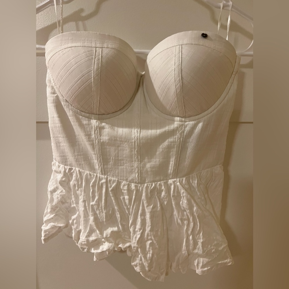 Guess Los Angeles Top XS White - used